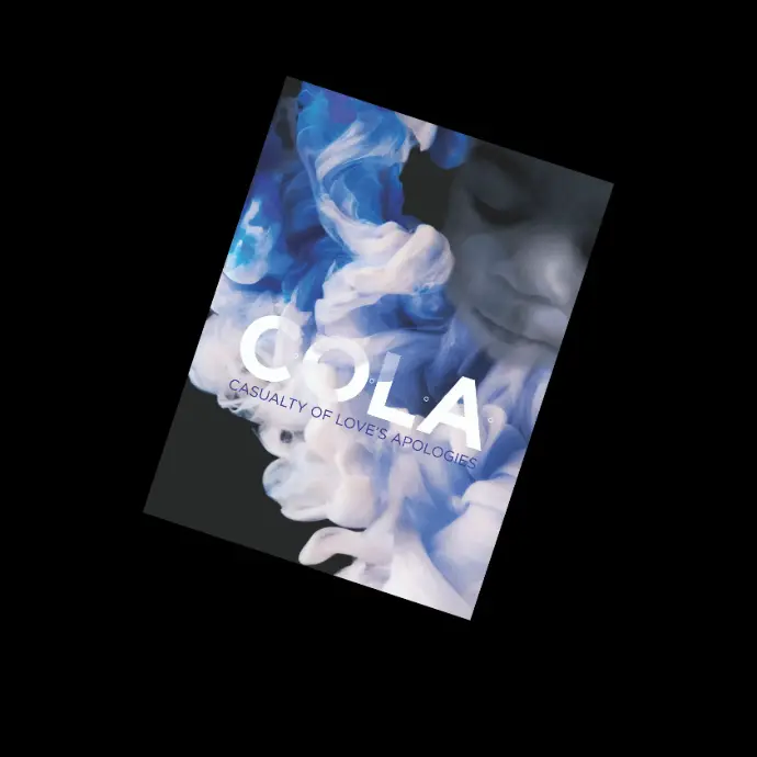 Book cover for the memoir C.O.L.A. by Lips and Language